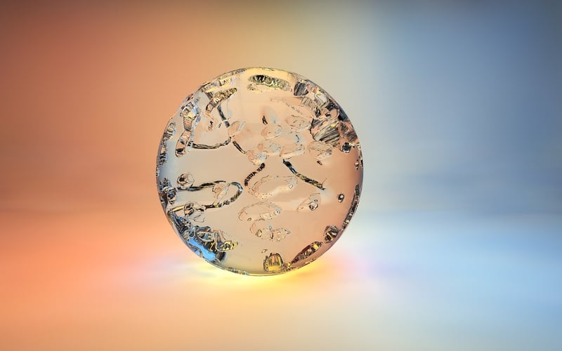 Crystal Ball Centerpiece